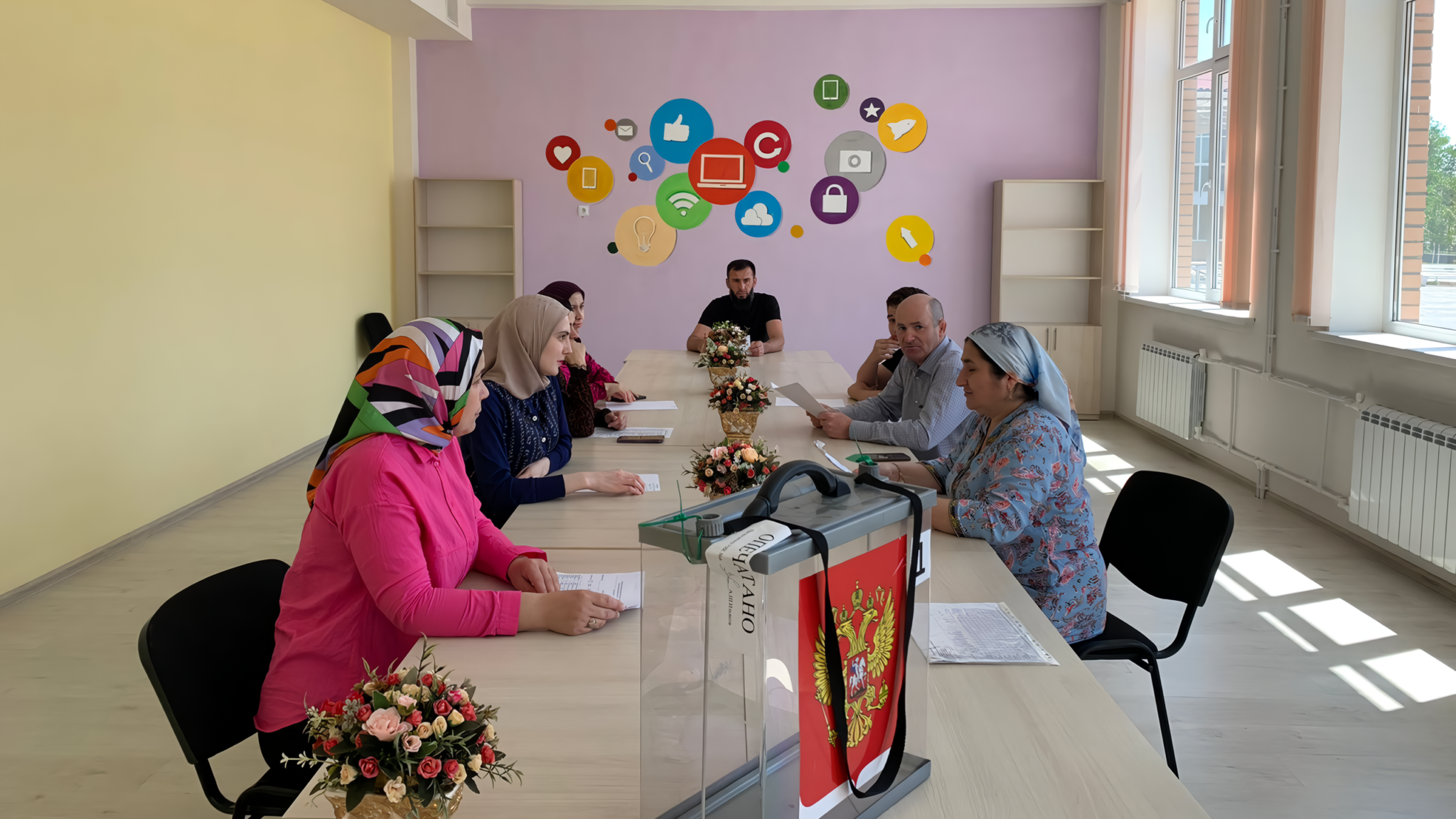 Пятилетние полномочия новых составов участковых избирательных комиссий Чеченской Республики начались