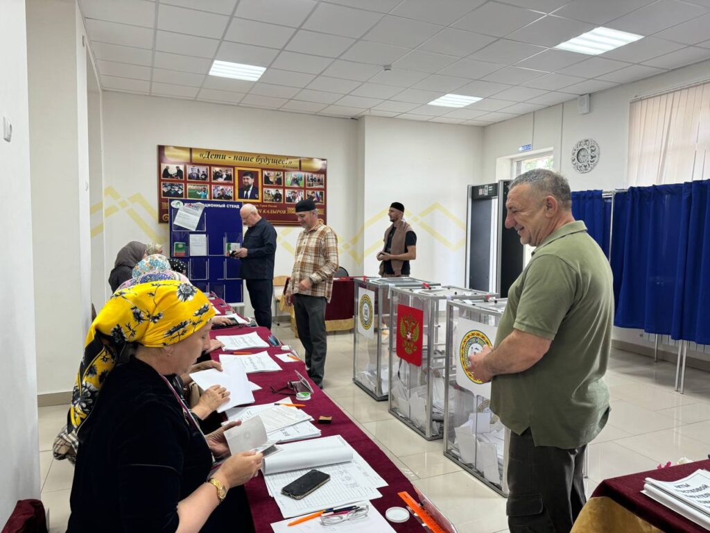 В Чеченской Республике продолжается голосование на выборах в органы местного самоуправления