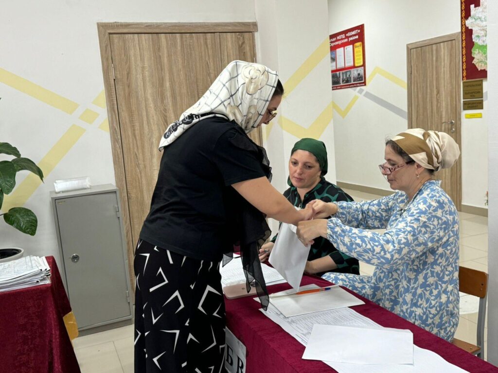 В Чеченской Республике проходит досрочное голосование на выборах 8 сентября 2024 года