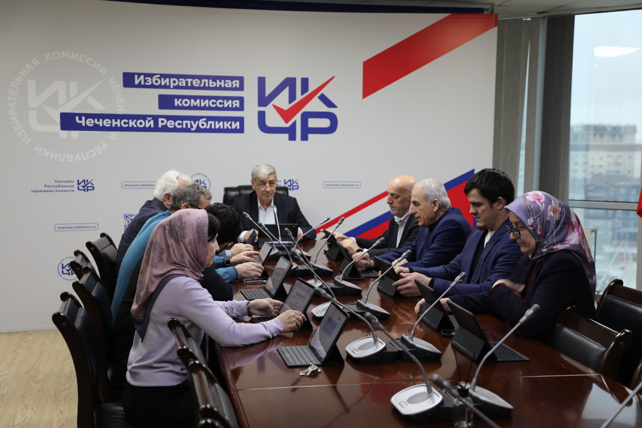 Состоялось заседание Избирательной комиссии Чеченской Республики
